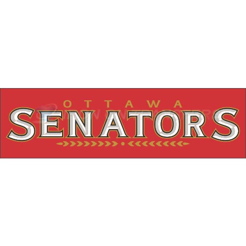 Ottawa Senators Iron-on Stickers (Heat Transfers)NO.272